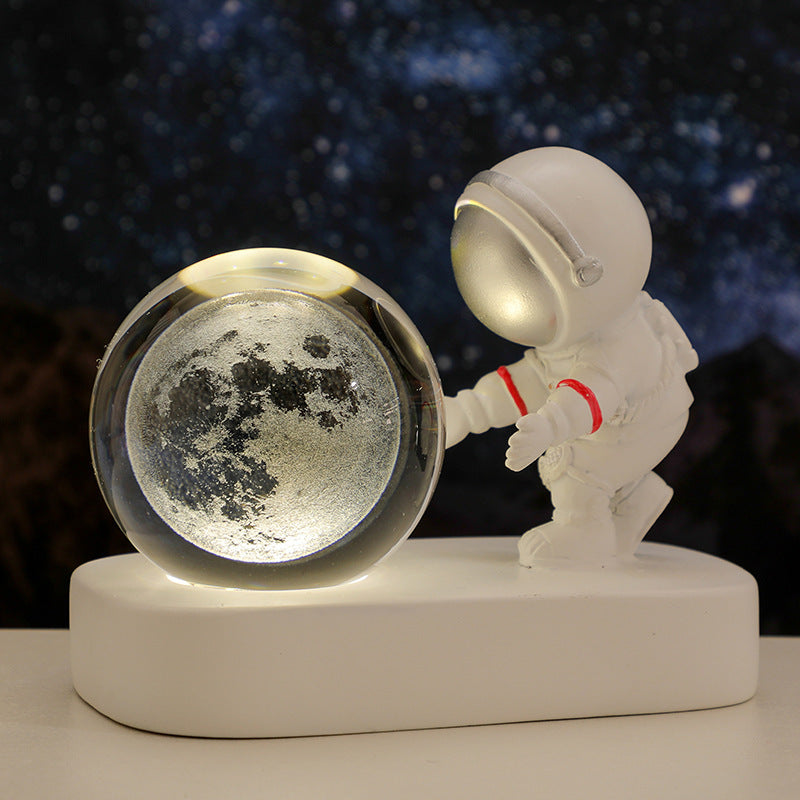 Glowing Crystal Ball