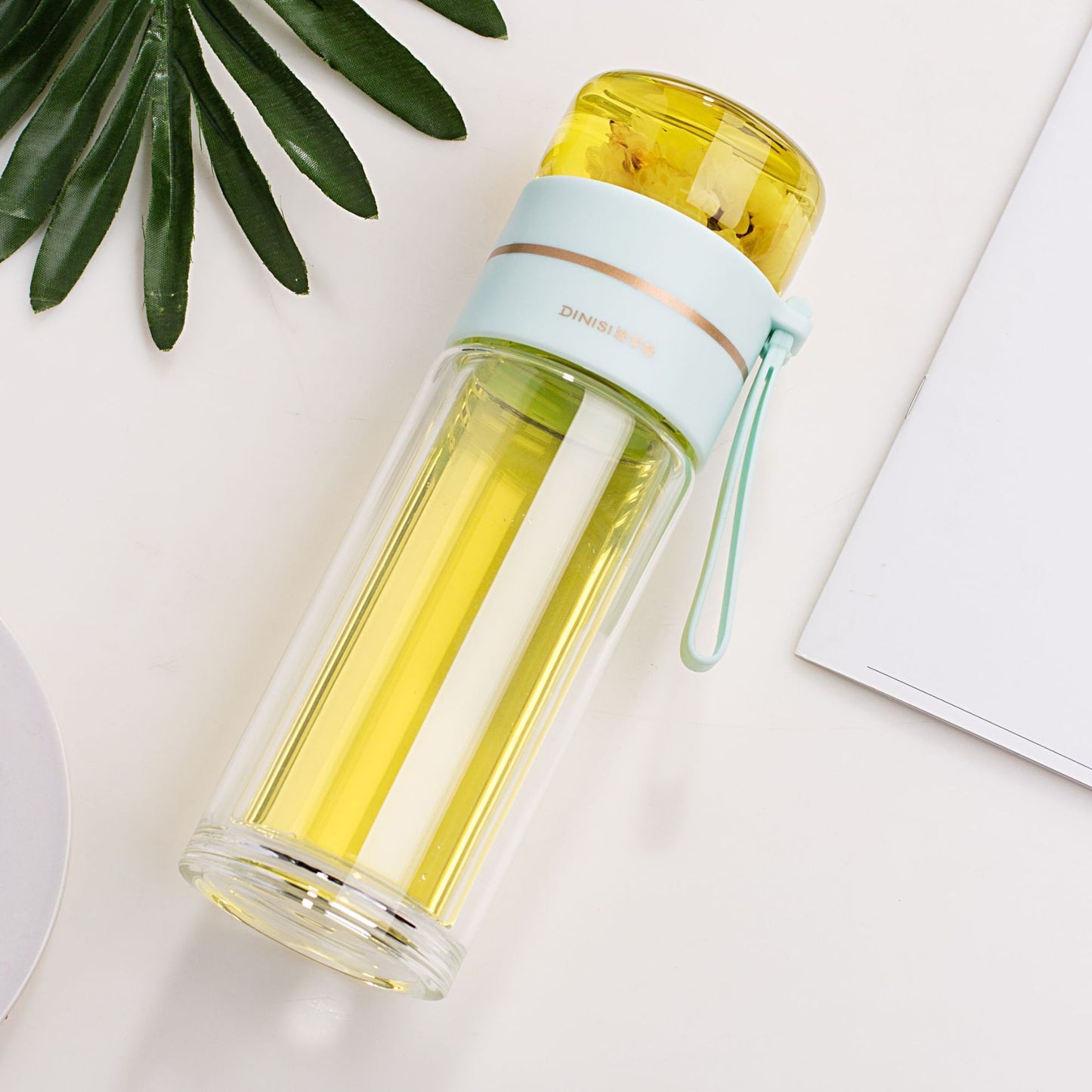 Glass Water Bottle