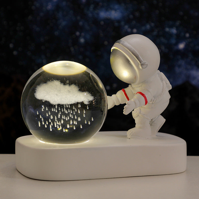 Glowing Crystal Ball