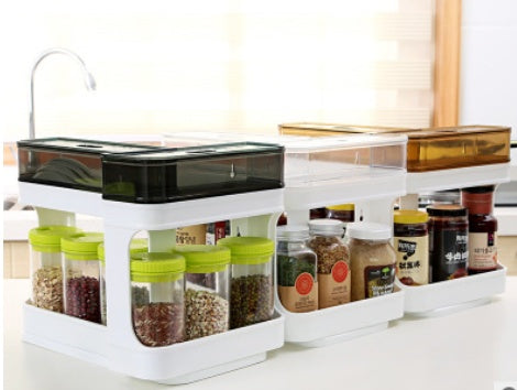 Kitchen and Bathroom Storage Plastic Box