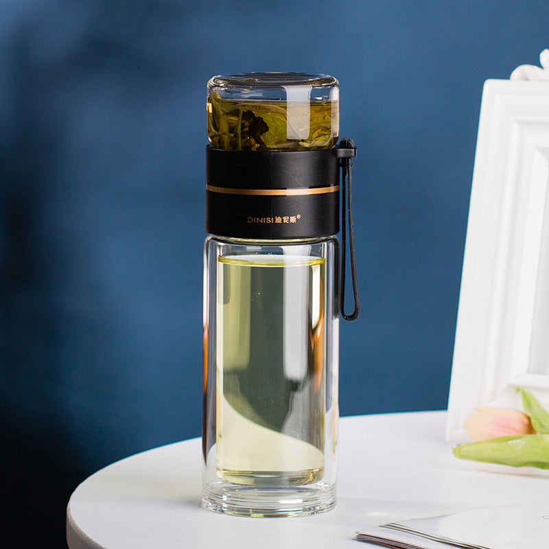 Glass Water Bottle