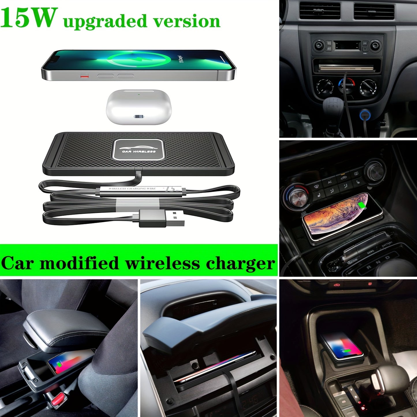 Wireless Car Charger Pad.