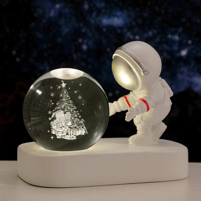 Glowing Crystal Ball