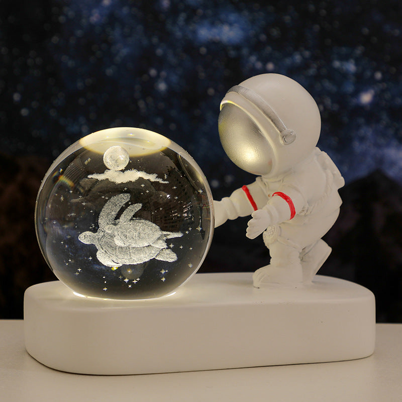 Glowing Crystal Ball