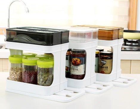 Kitchen and Bathroom Storage Plastic Box