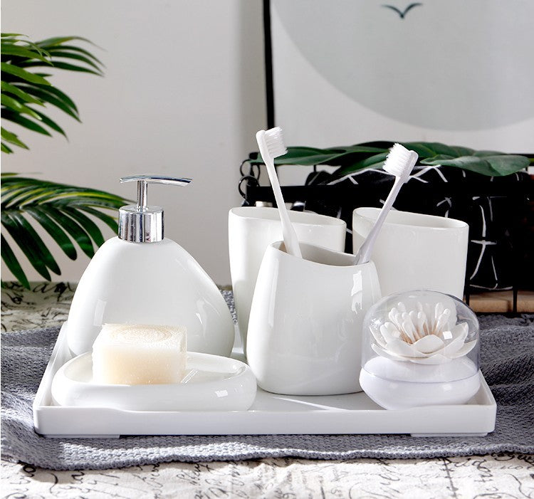 Ceramic Bathroom Set