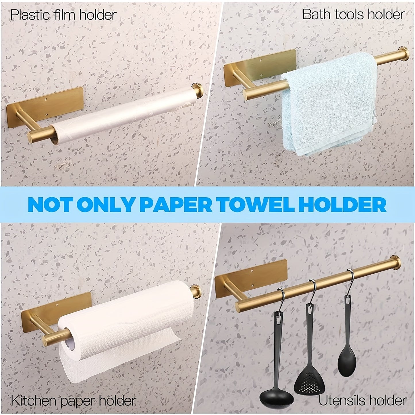 Stainless Steel Towel Holder.