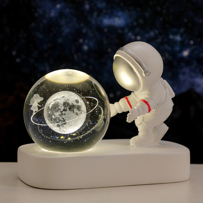 Glowing Crystal Ball