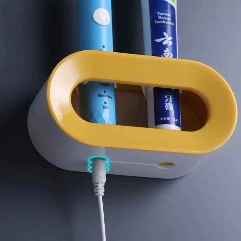 Wall-Mounted Toothbrush Holder