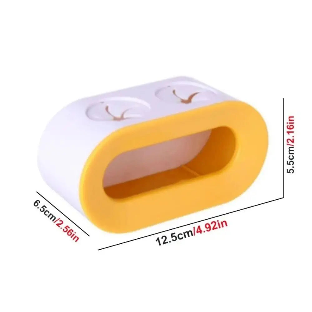 Wall-Mounted Toothbrush Holder