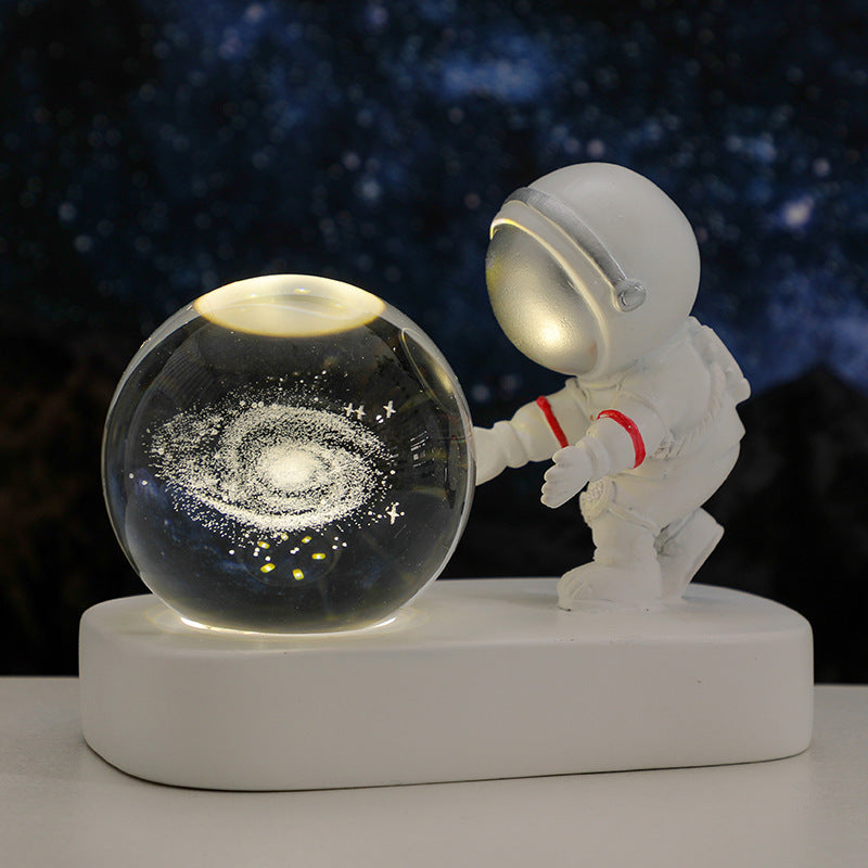 Glowing Crystal Ball