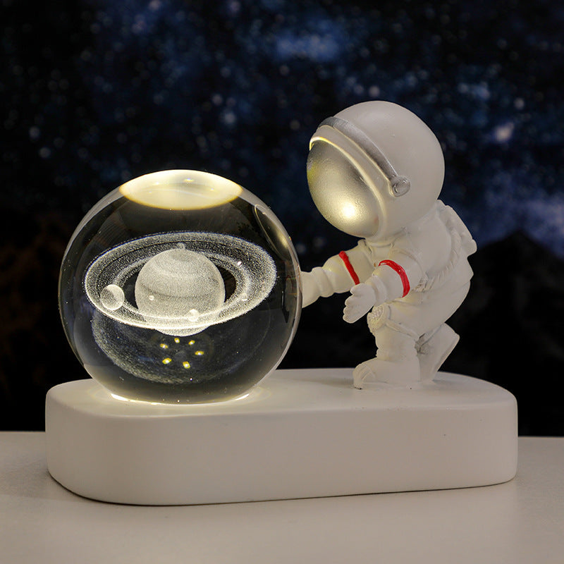 Glowing Crystal Ball