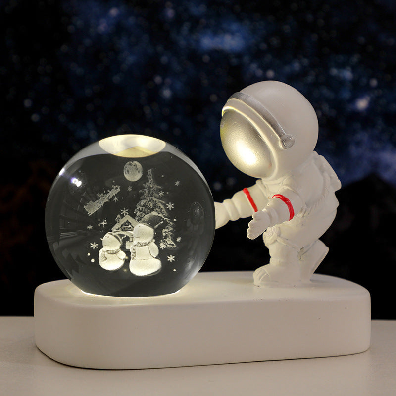 Glowing Crystal Ball