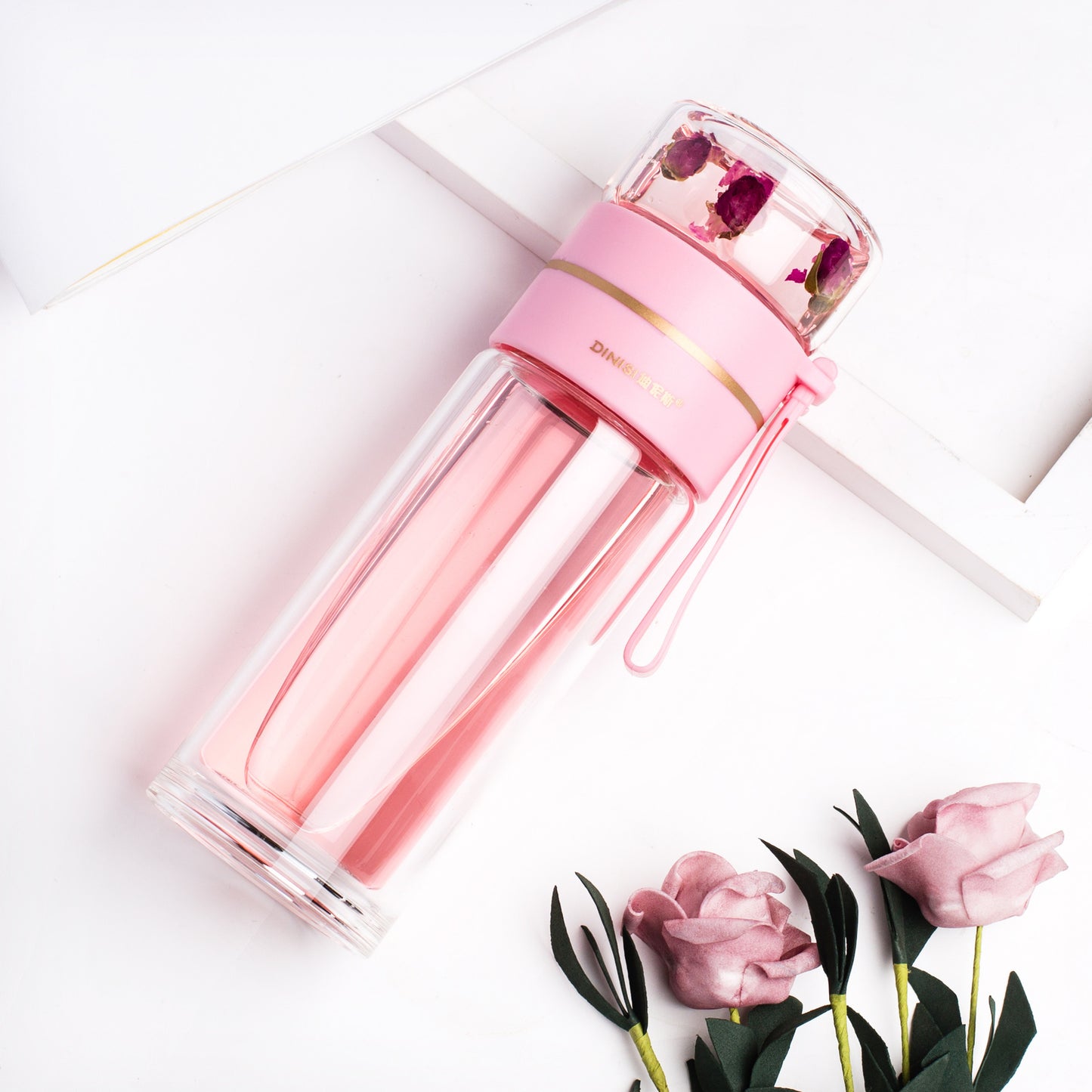 Glass Water Bottle