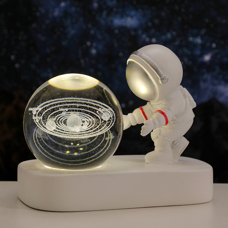 Glowing Crystal Ball