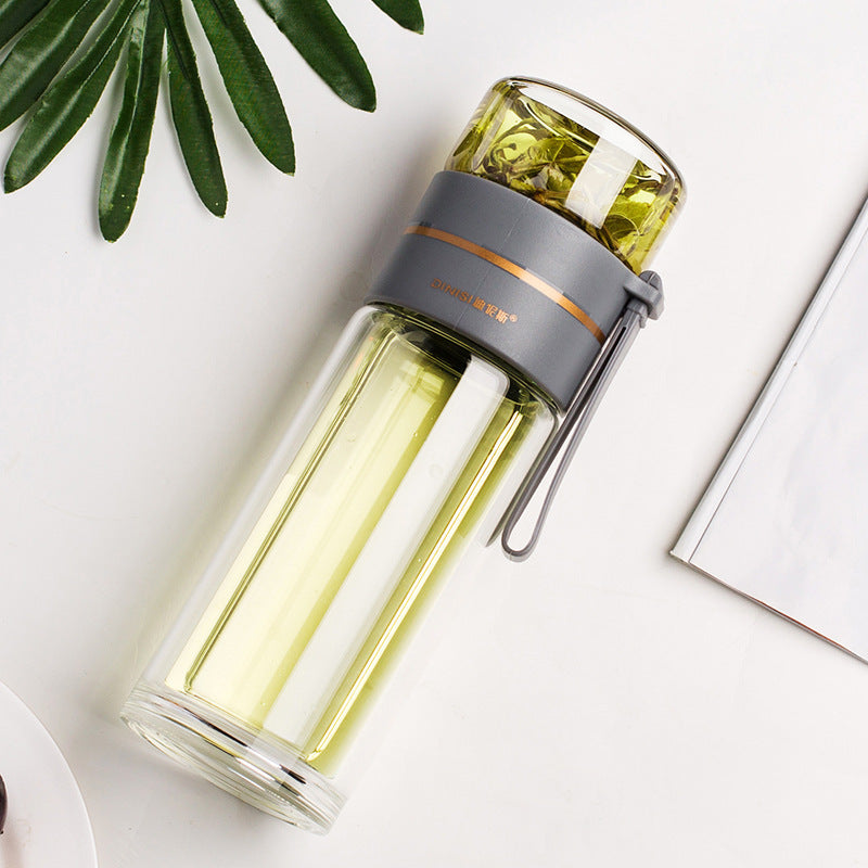 Glass Water Bottle