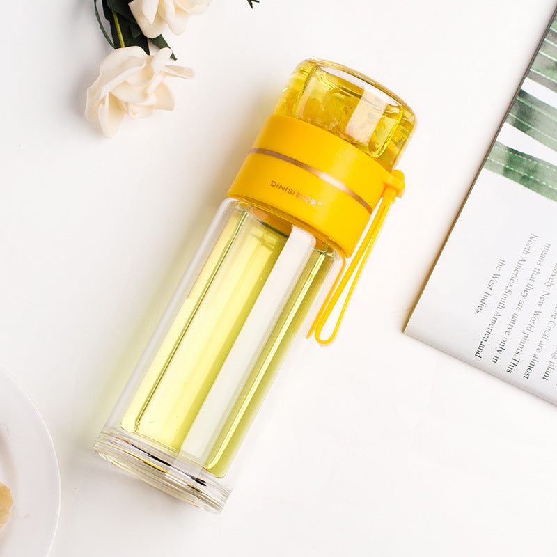 Glass Water Bottle