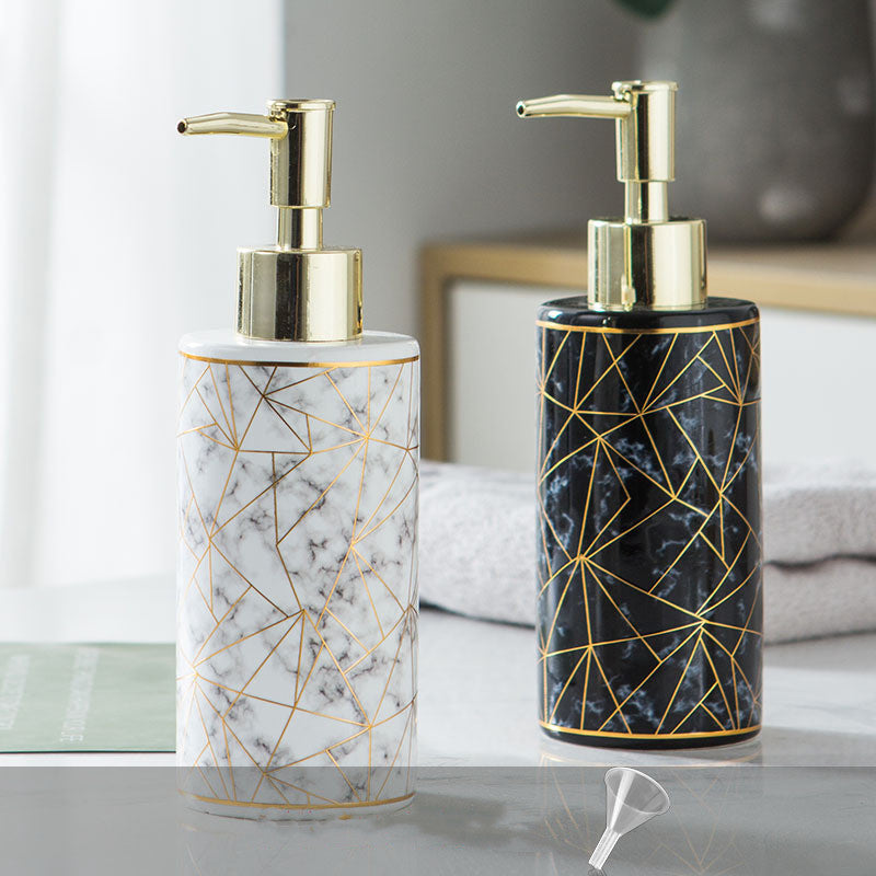 Marble Ceramic Bottle