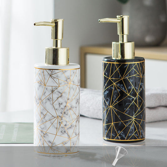 Marble Ceramic Bottle