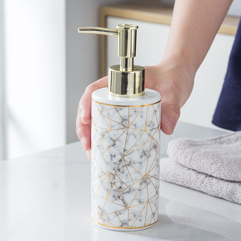 Marble Ceramic Bottle