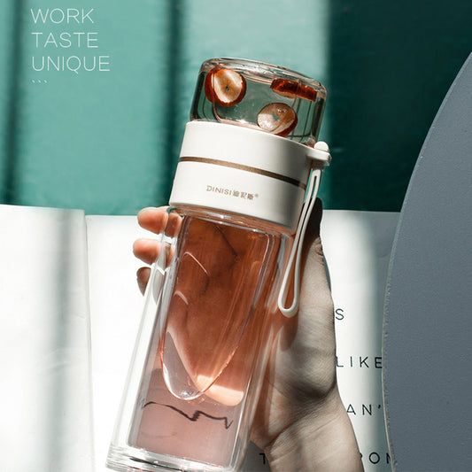 Glass Water Bottle