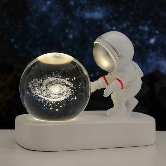 Glowing Crystal Ball