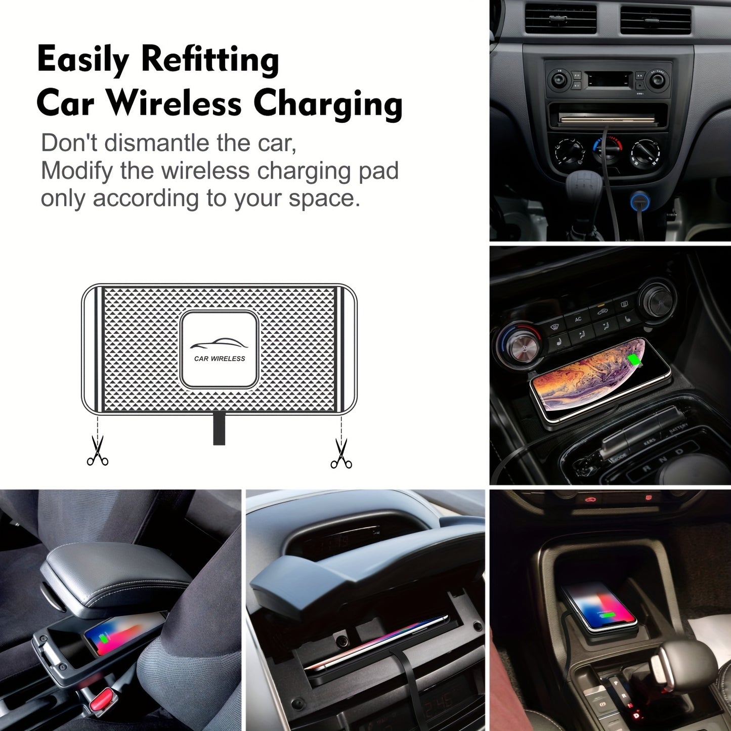 Wireless Car Charger Pad.